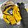 Комбінезон зимовий дитячий роздільний BEWARM Umka Yellow-black, фото 11