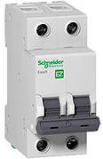 Автоматичний вимикач EZ9F34210 2P 10A C Easy9 Schneider