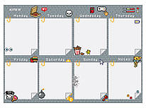 Настінний планер А3 на тиждень Pixel Kite K22-473-1, 62338