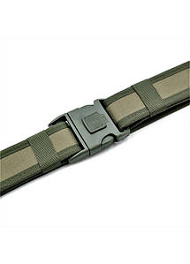 Тканинний ремінь тактичний Weatro Зелений tkn-48tkt-003