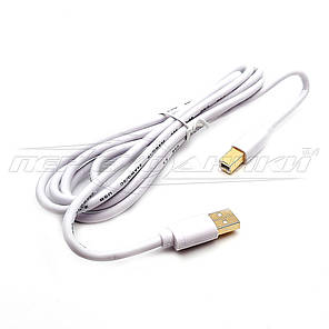 Кабель USB 2.0 AM — BM з феритом для принтера,1.8 м (висока якість), фото 4