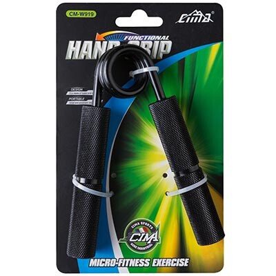 Еспандер кистьовий металевий чорний на 250LB Cima Hand Grip