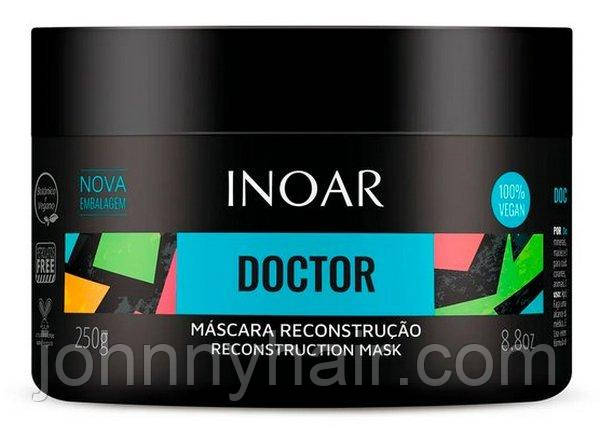 Маска-реконструктор Inoar Doctor Reconstruction Mask, 250 мл, фото 1