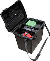 Коробка универсальная MTM Sportsmen s Plus Utility Dry Box с плечевым ремнем. Цвет - черный