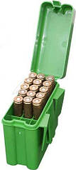 Коробка MTM RL-20-10 на 20 патронів кал. .257 Wby. Mag.; .264 Win. Колір зелений