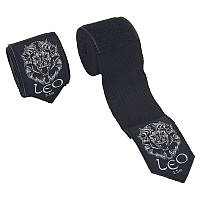 Бинты боксерские Essimo Leo Bandage 3.5 м (LBBLK) Black