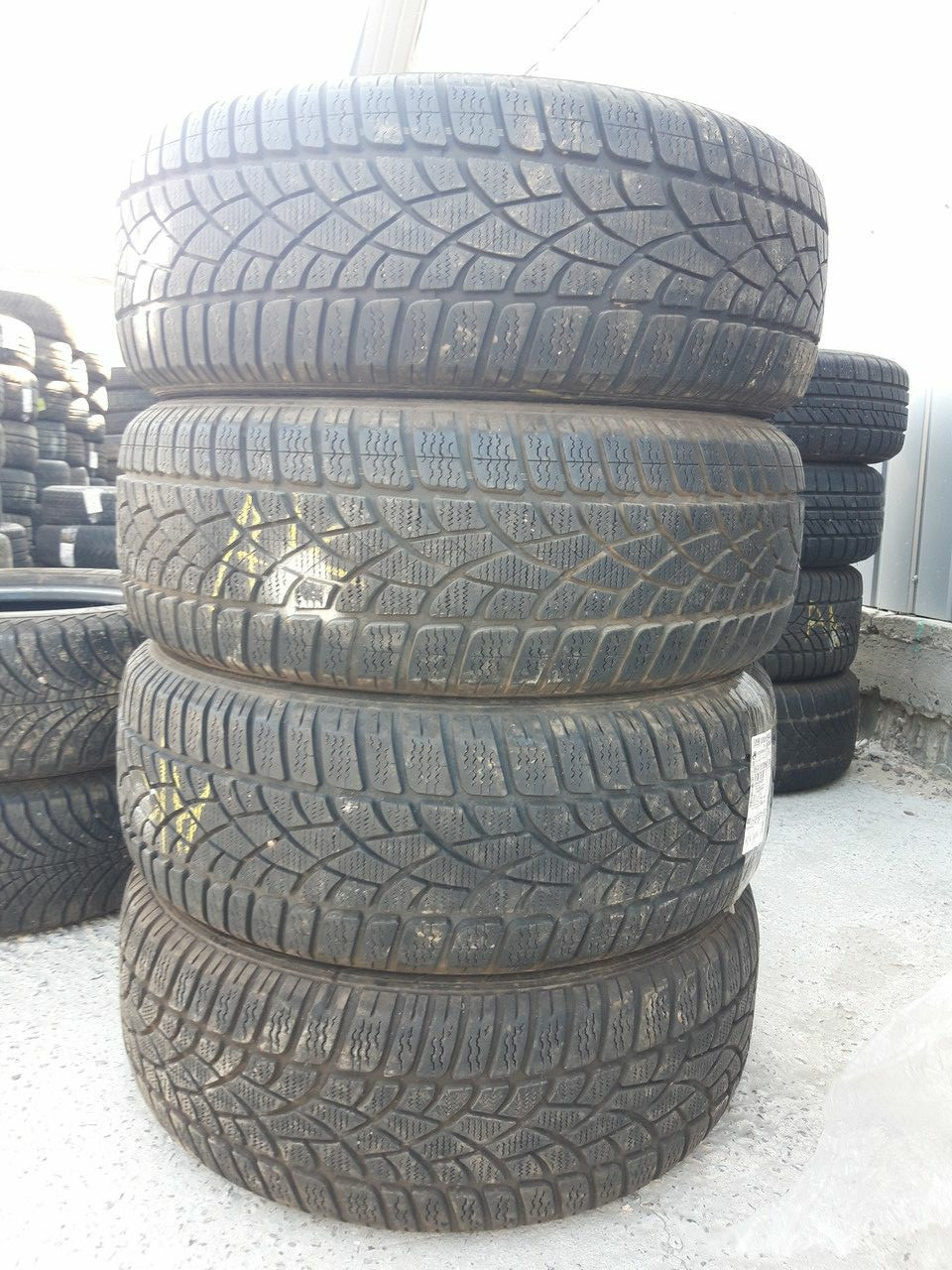 Комплект зимових шин 205/55/16 Dunlop Winter Sport 3d, з Німеччини без пробігу по Україні