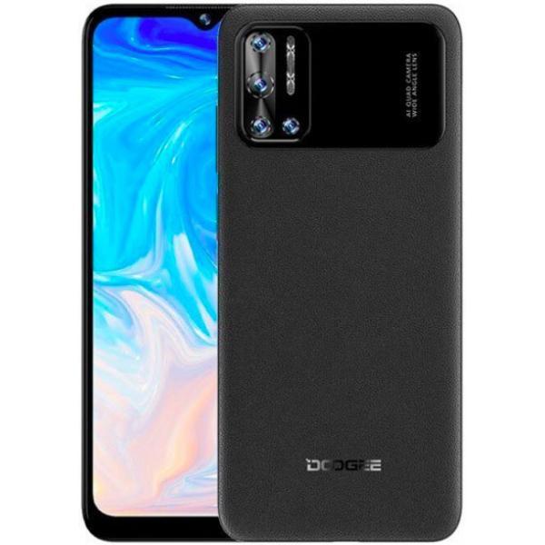 Смартфон Doogee N40 Pro 6/128 GB Black, 20+8+8+2/16 Мп, Helio P60, 8 ядер, 2sim, 6.52" IPS, 6380mAh, 4G