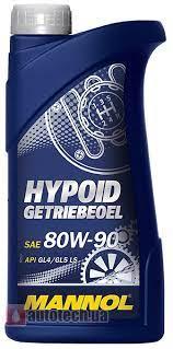 Трансмісійна олива MANNOL HYPOID GETRIEBEOEL 80W-90 1л