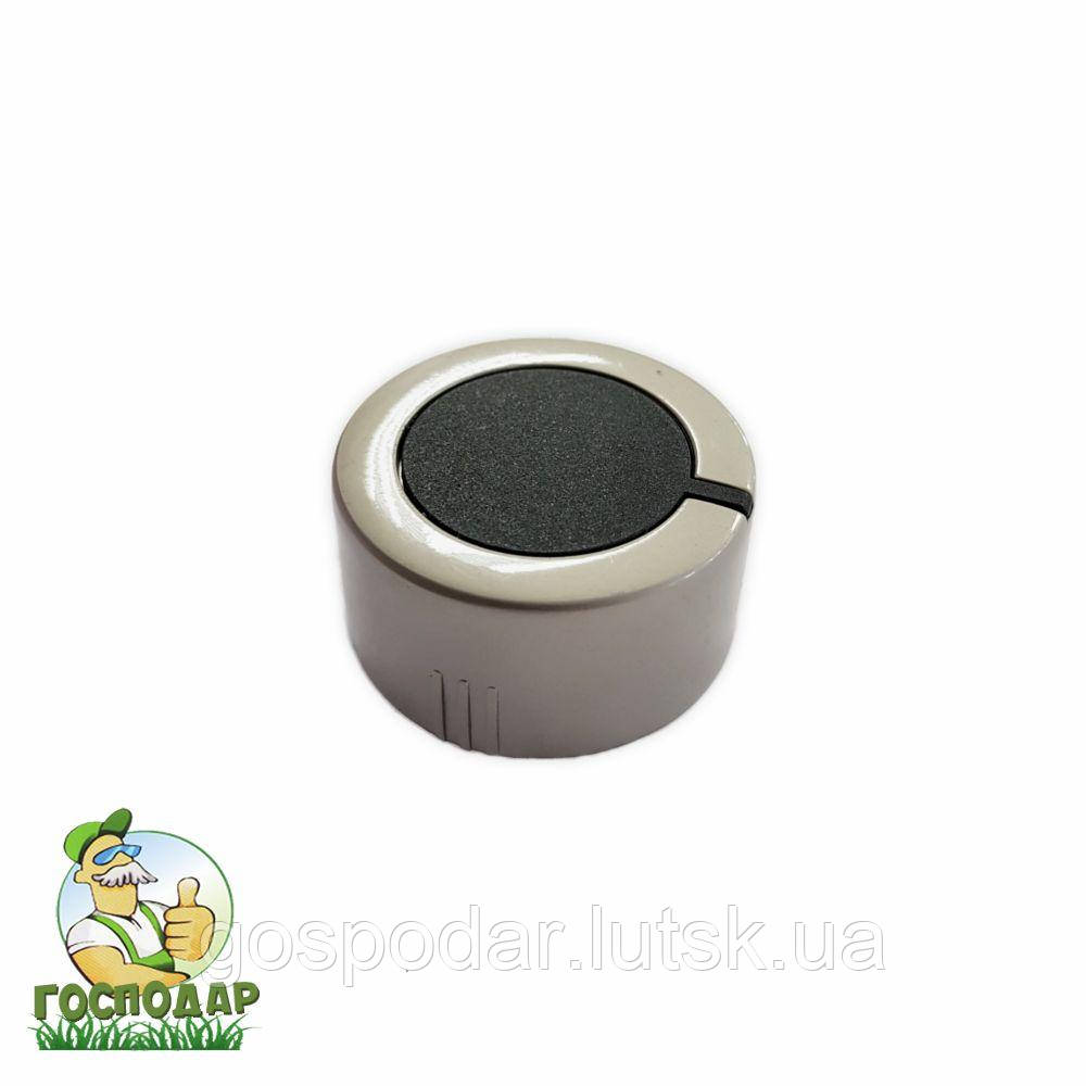 Ручка крана кругла масивна до вбудовуваної техніки нержавіюча сталь, діаметр отвору 6мм, фото 1