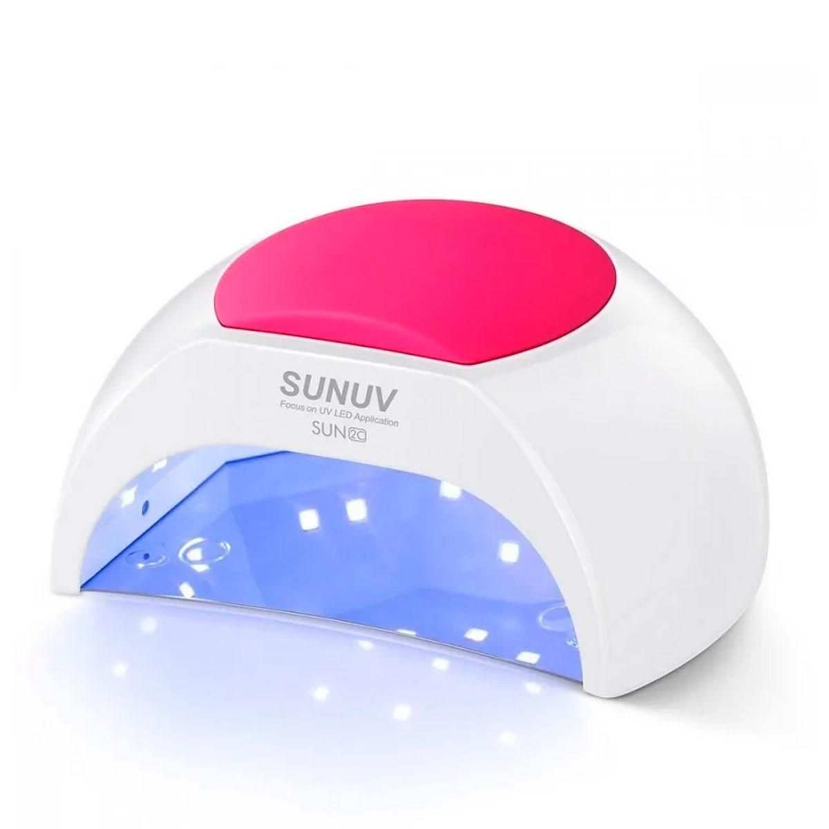 Лампа для манікюру універсальна UV-LED Sun 2C (2в1), 48 Вт