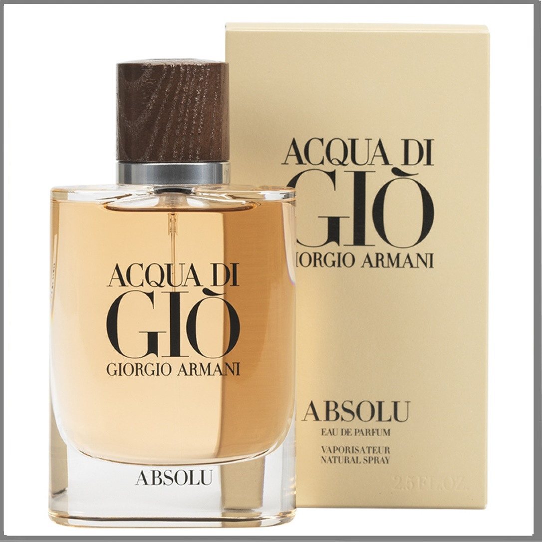 Giorgio Armani Acqa Di Gio Absolu парфумована вода 75 ml. (Джорджіо Армані Аква Ді Джіо Абсолю)