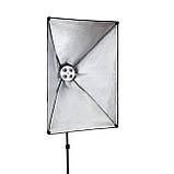 Софтбокс 50х70 см на 4 патрони E27 Puluz 50x70 + Стійка 2 м, фото 7