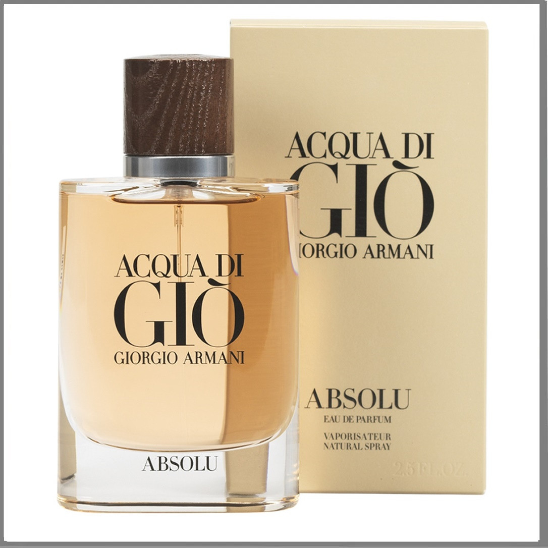 Giorgio Armani Acqa Di Gio Absolu парфумована вода 75 ml. (Джорджіо Армані Аква Ді Джіо Абсолю)