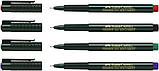 Капілярна ручка Faber-Castell Finepen 1511 fineliner Document, 0,4 мм, Чорний, фото 7