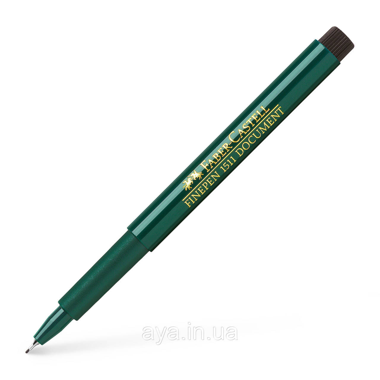 Капілярна ручка Faber-Castell Finepen 1511 fineliner Document, 0,4 мм, Чорний