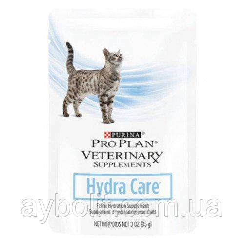 Влажный корм Pro Plan Veterinary Diets Hydra Care для кошек, способствующий снижению концентрации мочи, 85 г