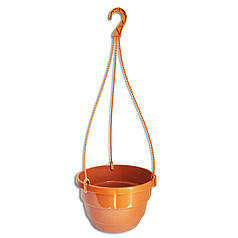 Підвісний горщик з гачком LotPlast 3.7 л d23 теракот