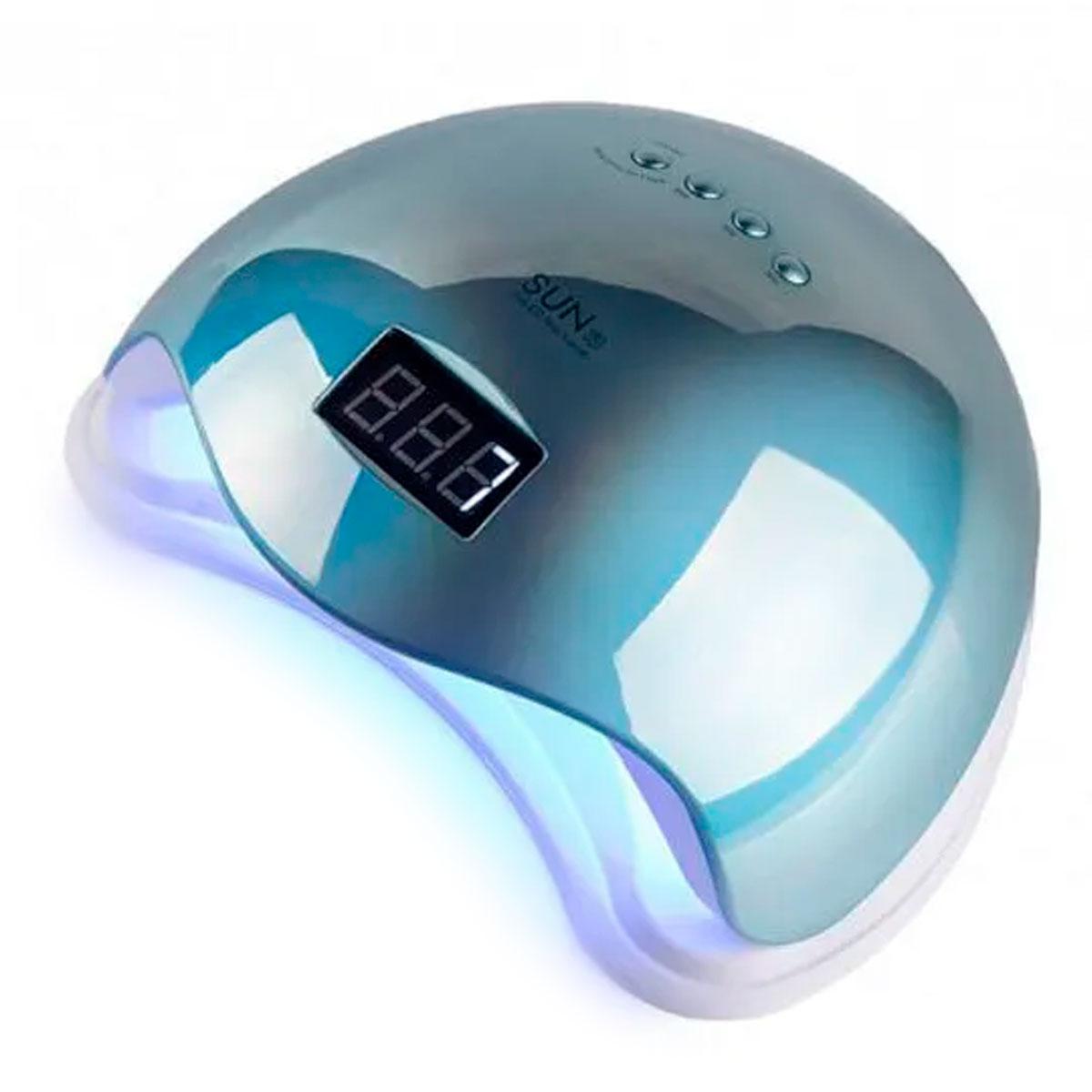 Лампа для манікюру UV-LED SUN 5 Mirror 48 Вт (синій)