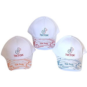 Бейсболка TikTok хлопчик білий