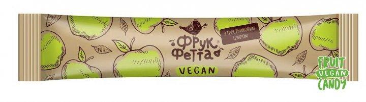 ФрукФетта на тростинному цукрі "Яблуко", 20 гр