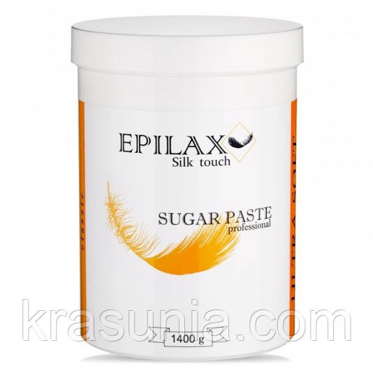 Цукрова паста для шугарінгу Epilax Classic щільність Ultra soft, 1400г