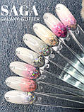 Saga Professional Гель для дизайну GALAXY Glitter №6, 8 мл, фото 6