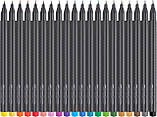 Капілярна тригранна ручка Faber-Castell Grip Finepen, 0,4 мм, Фіолетовий, фото 4