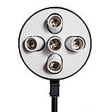 Студійне світло софтбокс 60x90 Prolighting на 5 ламп 135 Вт., фото 5