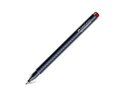 Капілярна тригранна ручка Faber-Castell Grip Finepen, 0,4 мм, Коричневий