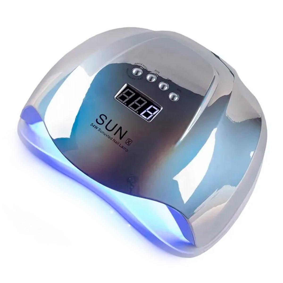 Лампа для манікюру UV-LED Sun X mirror 54 Вт (дзеркальна)