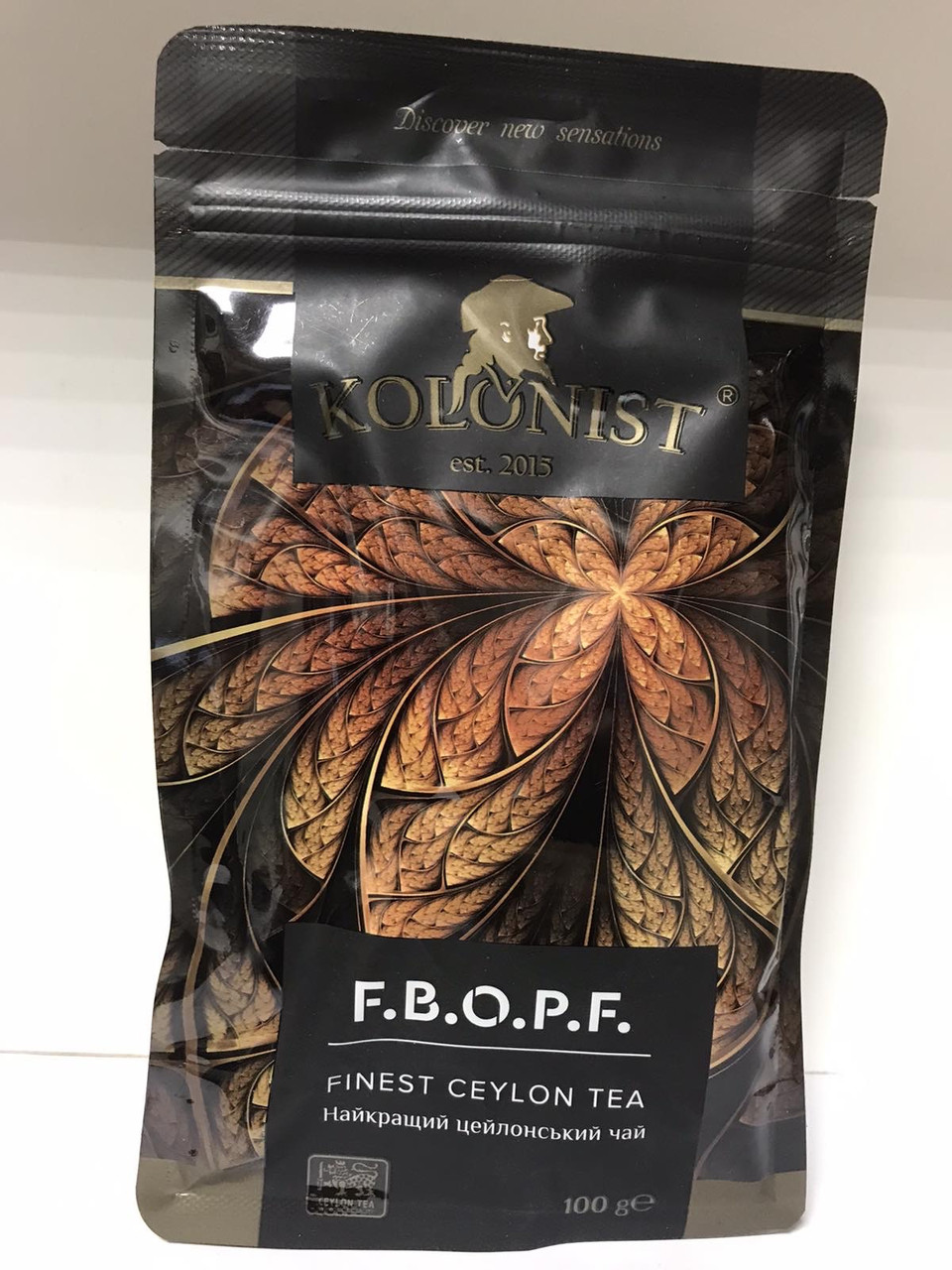 Чай KOLONIST 100г чорний F.B.O.P.F