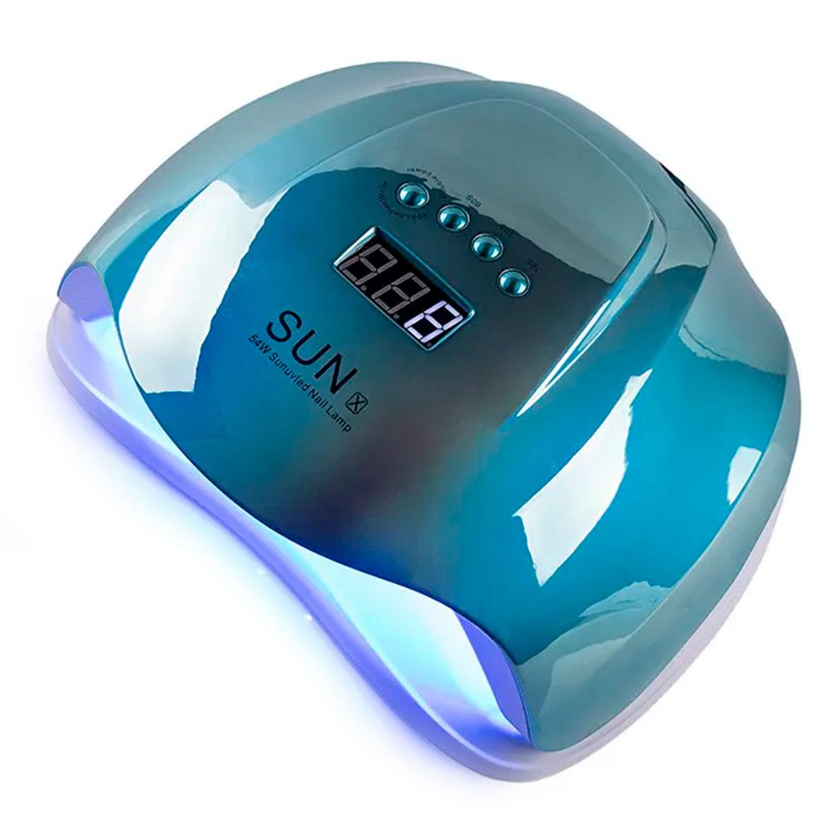 Лампа для манікюру UV-LED Sun X mirror 54 Вт (синій)