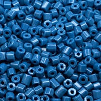Бісер чеський Preciosa Рубка 33220 розмір 10 Синій 5 грам