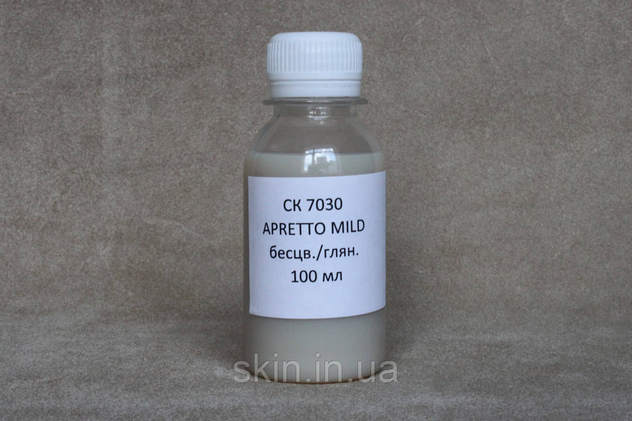 Глянсове безбарвне фінішне покриття APRETO MILD, об'єм - 100 мл, артикул СК 7030