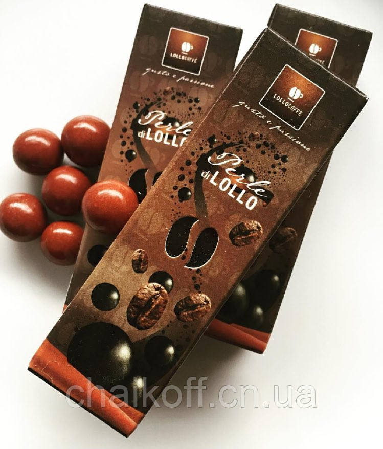 Кофе в шоколаде LOLLO CAFFE 30 гр (Италия) - фото 1 - id-p264824568