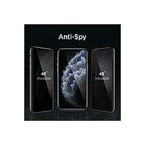 Захисне скло Spigen для iPhone 11 (1 шт.) — (Антишпіон) Privacy, Align, фото 5