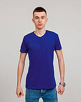 Чоловіча однотонна футболка, фіолетового кольору