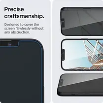 Захисне скло Spigen для iPhone 13 Pro Max — (Антишпіон) GLAS.tR SlimTM Privacy, фото 5