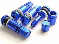 Ниппель, вентиль разборный для литых и стальных дисков (Синий)