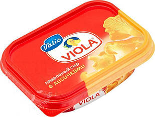Сыр Плавный с Лисичками 60% Viola Valio Виола Валио 200 г Фінляндія