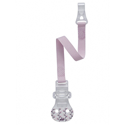 Тримач для пустушки з гачком Nip Рожевий 1 шт.