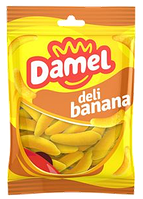 Желейные конфеты Damel Bananas бананы 80гр, без глютена (18шт/ящ)