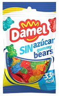 Желейные конфеты Damel Sin Azucar Bears мишки 90 гр, (18шт/ящ)