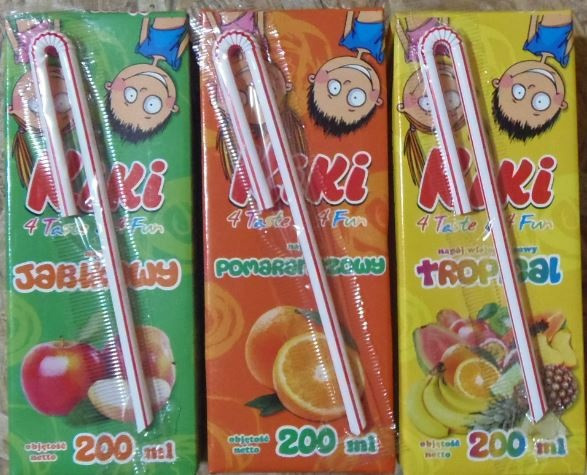 Сік Дитячий Kiki Apple Кікі Яблучний Jablkowy 200 мл Польща