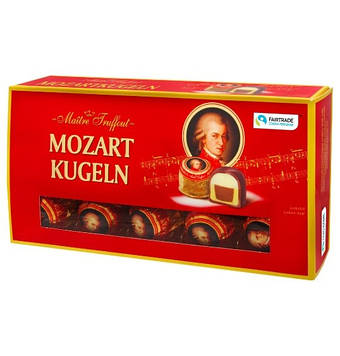 Цукерки праліне Maitre Truffout Mozart Balls 200гр, (20шт/ящ)