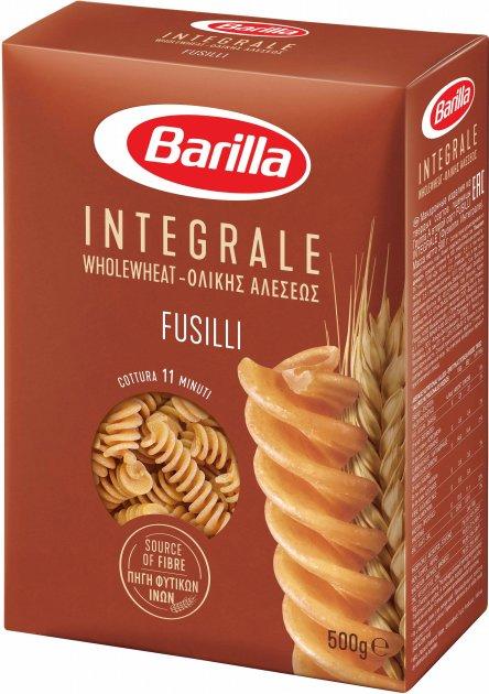 Макароны Barilla Integrale Fusilli 500гр, (12шт/ящ) (ID#1632128059 ...