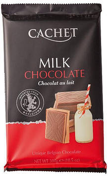 Молочний шоколад Cachet №41 300гр, (12шт/ящ)