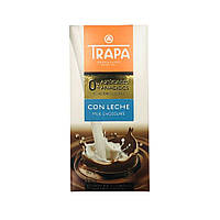 Молочный шоколад Trapa Intenso без сахара 0% 80гр, (15 шт/ящ)
