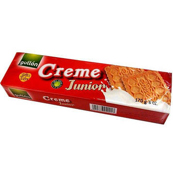 Печиво Gullon Creme Junior 170гр, (16шт/ящ)